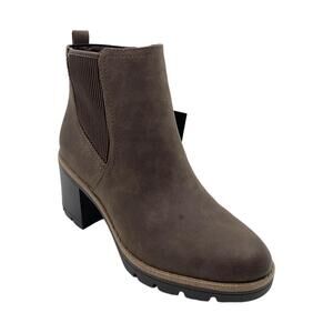Naturalizer Women's Madalynn Gore Ankle Boots Truffle - Medium